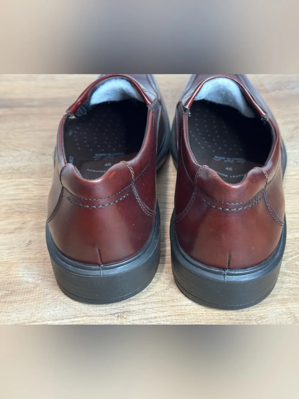 NEW Ecco Men's Slip-On Loafer in Chestnut Brown Size 46/12